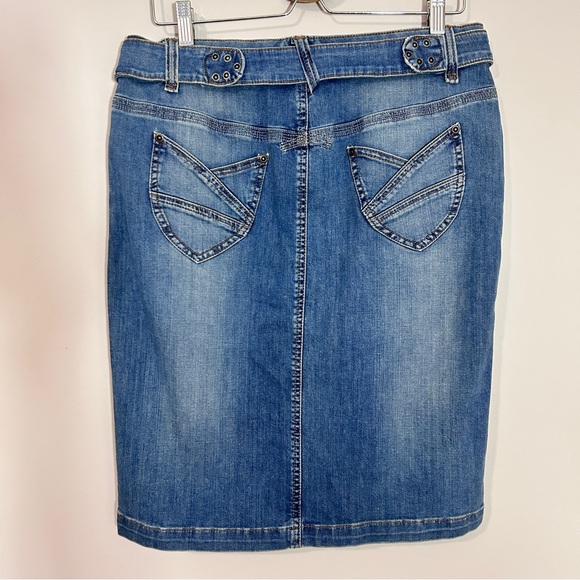 Mexx Belted Denim skirt - Picture 3 of 9